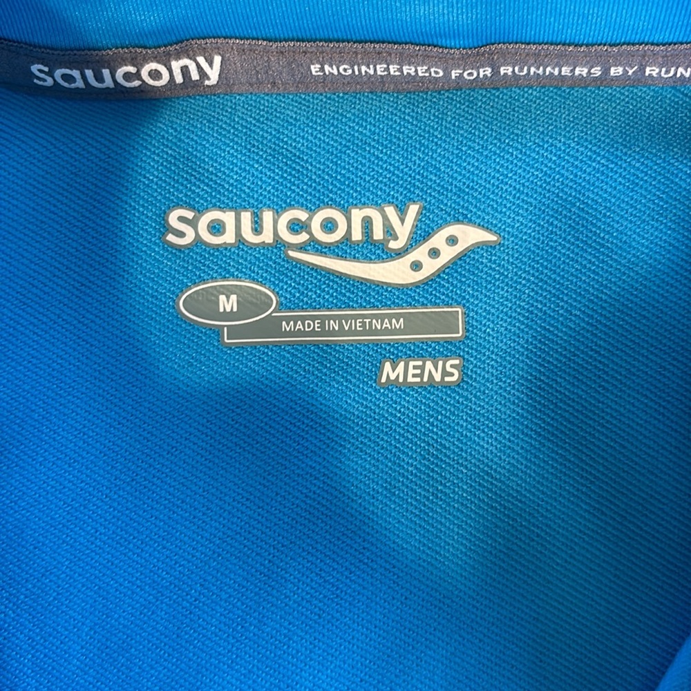 Men’s Saucony 1/4 zip - Picture 3 of 6